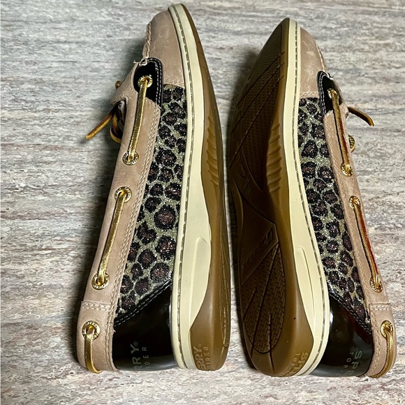 Sperry slip on shoes with glittery animal print - Picture 4 of 16